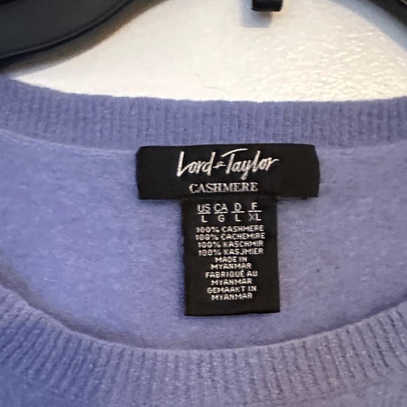 Lord & Taylor cashmere sweater - Picture 5 of 7